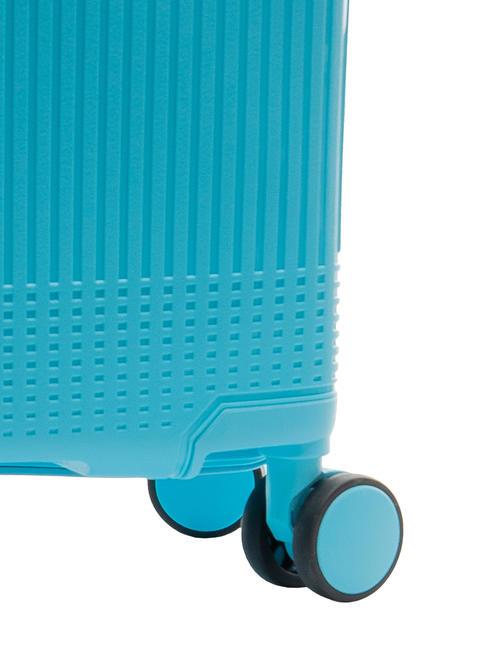 LIGHT POP 1 Chariot extensible moyen bleu d'eau - Valises Rigides