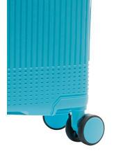 LESAC LIGHT POP 1 Chariot extensible moyen bleu d'eau - Valises Rigides - 9