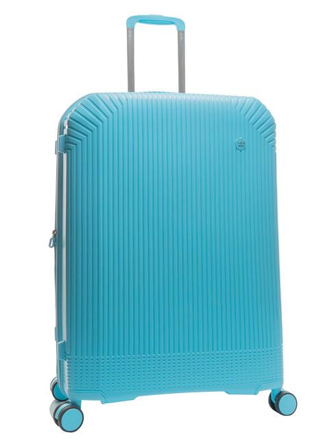 LIGHT POP 1 Grand chariot extensible bleu d'eau - Valises Rigides