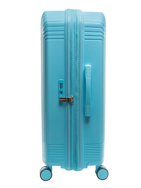 LIGHT POP 1 Grand chariot extensible bleu d'eau - Valises Rigides