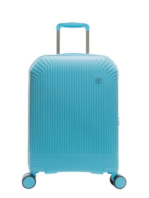 LIGHT POP 1 Ensemble chariot : cabine + moyen et grand extensible bleu d'eau - Ensemble Valises