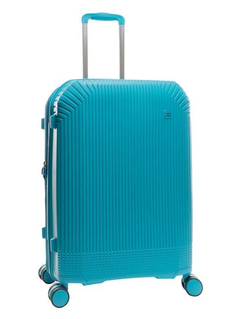 LIGHT POP 1 Chariot extensible moyen mode bleu - Valises Rigides