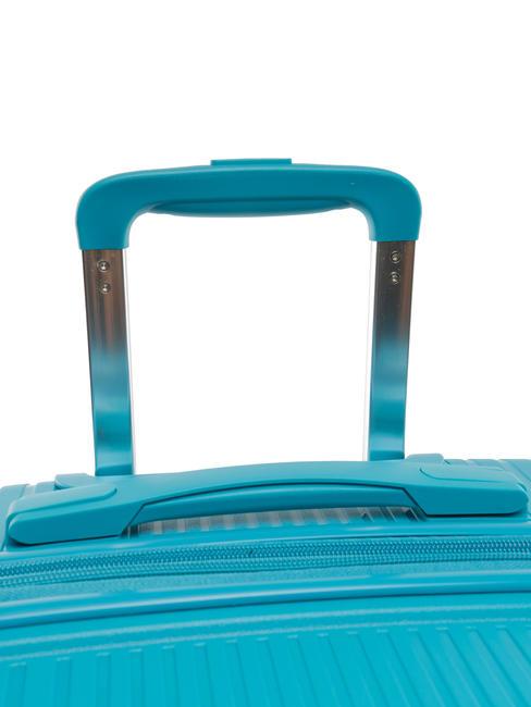 LIGHT POP 1 Chariot extensible moyen mode bleu - Valises Rigides