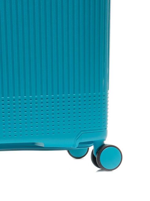 LIGHT POP 1 Chariot extensible moyen mode bleu - Valises Rigides