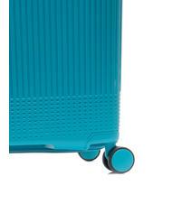 LESAC LIGHT POP 1 Chariot extensible moyen mode bleu - Valises Rigides - 9