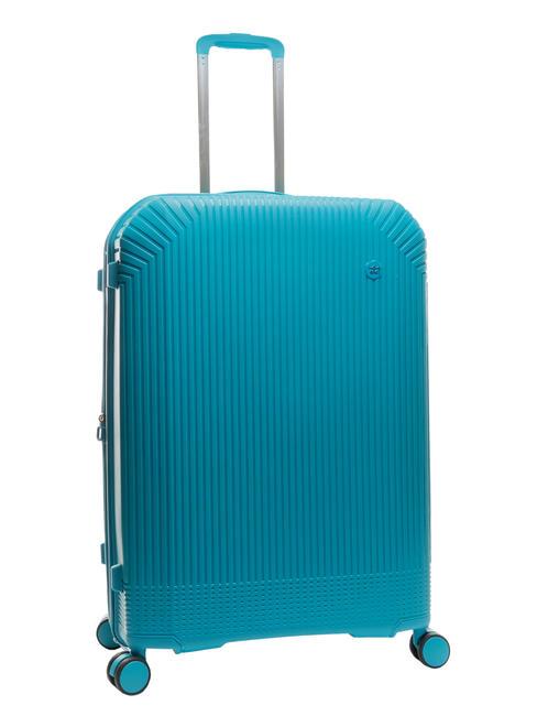 LIGHT POP 1 Grand chariot extensible mode bleu - Valises Rigides