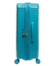 LESAC LIGHT POP 1 Grand chariot extensible mode bleu - Valises Rigides - 4