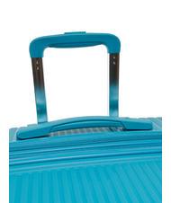 LESAC LIGHT POP 1 Grand chariot extensible mode bleu - Valises Rigides - 7