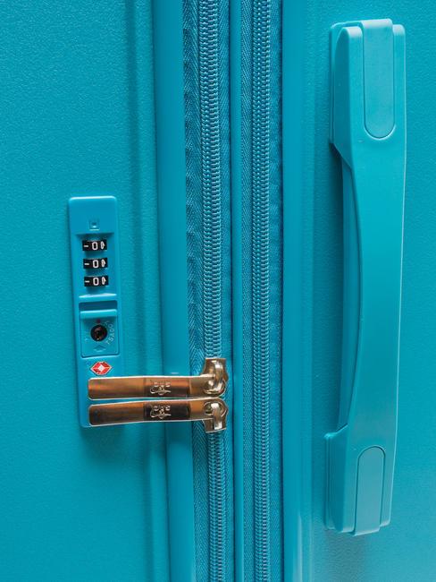 LIGHT POP 1 Grand chariot extensible mode bleu - Valises Rigides