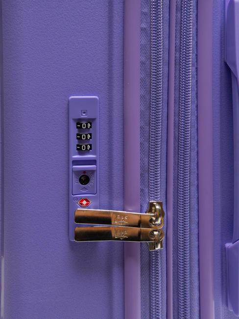 LIGHT POP 1 Chariot extensible moyen violet clair - Valises Rigides