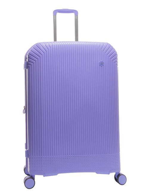 LIGHT POP 1 Grand chariot extensible violet clair - Valises Rigides
