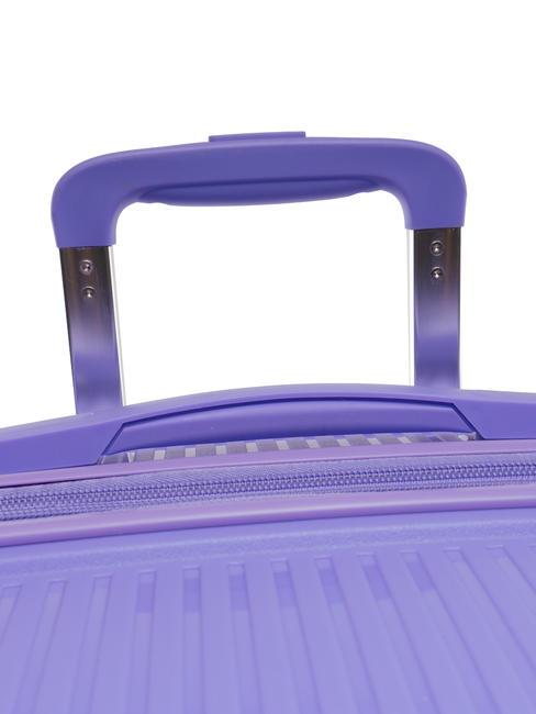 LIGHT POP 1 Grand chariot extensible violet clair - Valises Rigides