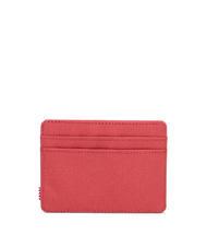 HERSCHEL CHARLIE  Porte-carte plat rose minérale - Portefeuilles Femme - 2