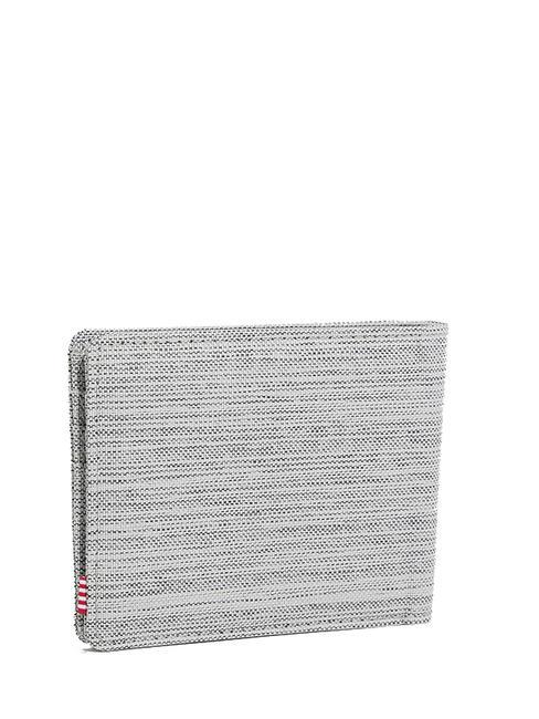 ROY Portefeuille CROSSHATCH GRIS CLAIR / RU BLANC - Portefeuilles Homme