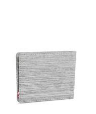 HERSCHEL ROY Portefeuille CROSSHATCH GRIS CLAIR / RU BLANC - Portefeuilles Homme - 3