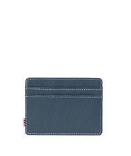 HERSCHEL CHARLIE  Porte-carte plat mirage bleu/point blanc - Portefeuilles Femme - 2