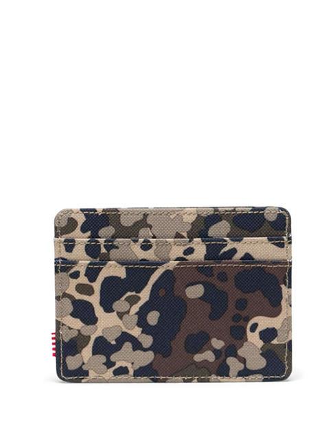 CHARLIE  Porte-carte plat camouflage de terrain - Portefeuilles Femme