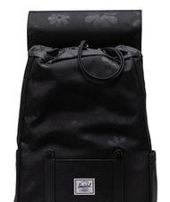 HERSCHEL RETREAT  Sac &agrave; dos PC 14" soleil floral noir - Sacs &agrave; dos pour l'&Eacute;cole & les Loisirs - 3