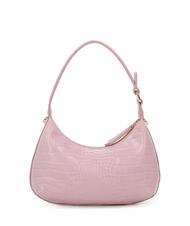 ROCCOBAROCCO DILETTA Sac porté épaule imprimé croco rose - Sacs pour Femme - 3