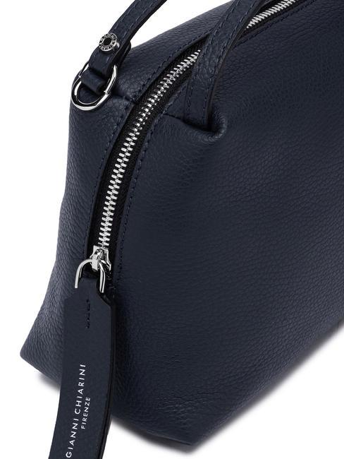 ALIFA Sac en cuir avec bandoulière BLEU - Sacs pour Femme