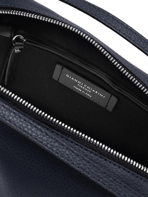 ALIFA Sac en cuir avec bandoulière BLEU - Sacs pour Femme