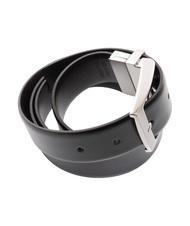 JOHN RICHMOND DOUBLEFACE Ceinture réversible en cuir noir foncé - Ceintures - 3