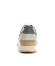 GUESS FANO Baskets beige bleu orange - Chaussures Homme - 4