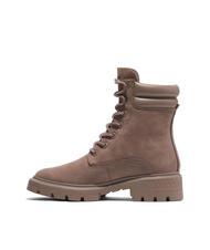 TIMBERLAND CORTINA VALLEY 6  Bottes de combat en cuir taupe / gris - Chaussures Femme - 3