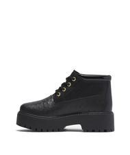 TIMBERLAND STONE STREET Bottines en cuir Jetblack - Chaussures Femme - 3