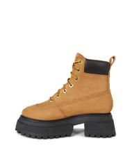 TIMBERLAND SKY 6 INCH Bottines hautes en cuir bl&eacute; - Chaussures Femme - 3