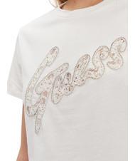 GUESS LACE T-shirt en cotton cremwhi - T-shirt - 4