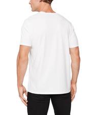 GUESS TRI LOGO T-shirt en cotton blanc pur - T-shirt - 2