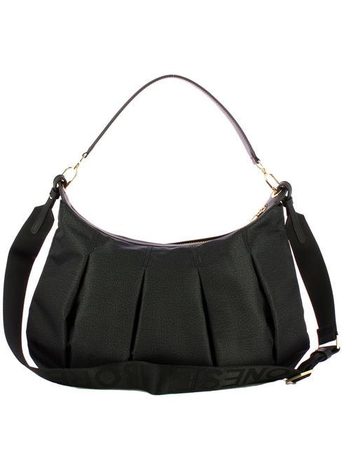 CROISSANT HOBO MEDIUM Sac à bandoulière, avec bandoulière noir foncé - Sacs pour Femme