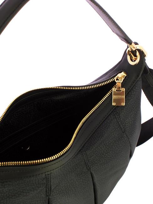 CROISSANT HOBO MEDIUM Sac à bandoulière, avec bandoulière noir foncé - Sacs pour Femme