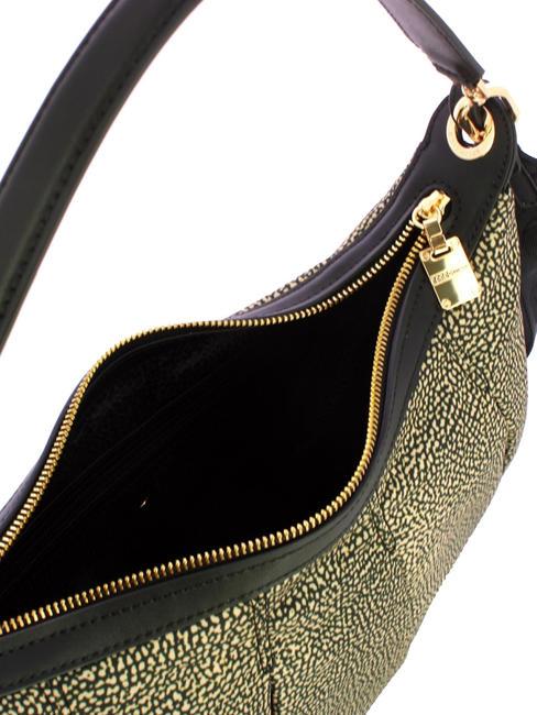 CROISSANT HOBO MEDIUM Sac à bandoulière, avec bandoulière OP / NATUREL / NOIR - Sacs pour Femme