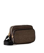 BORBONESE CAMERA CASE SMALL ECO LINE  Sac d'épaule OP / NATUREL / NOIR - Sacs pour Femme - 2