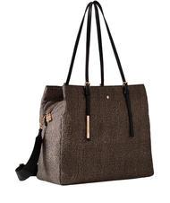 BORBONESE L'ECOLE NYLON  Sac à bandoulière, avec bandoulière OP / NATUREL / NOIR - Sacs pour Femme - 2