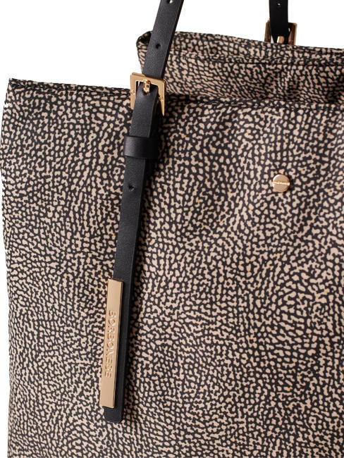 L'ECOLE NYLON  Sac à bandoulière, avec bandoulière OP / NATUREL / NOIR - Sacs pour Femme