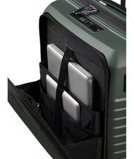 SAMSONITE INTUO Chariot à bagages à main extensible vert olive - Valises cabine - 3