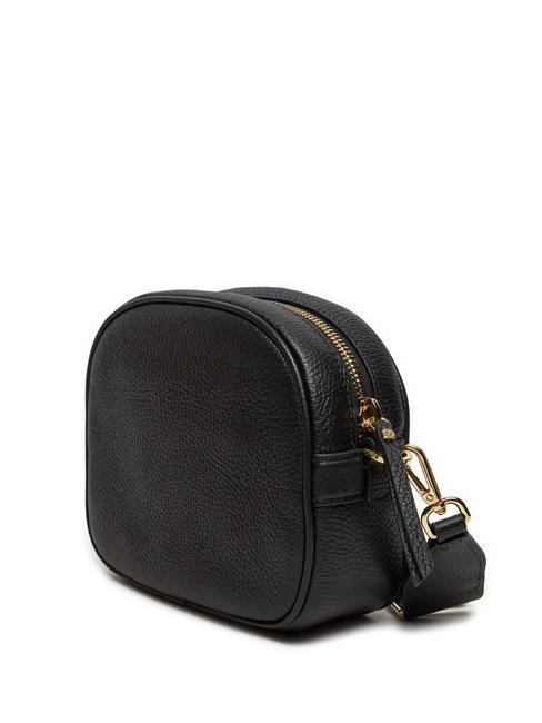 NINA  Mini sac bandoulière, en cuir Noir - Sacs pour Femme