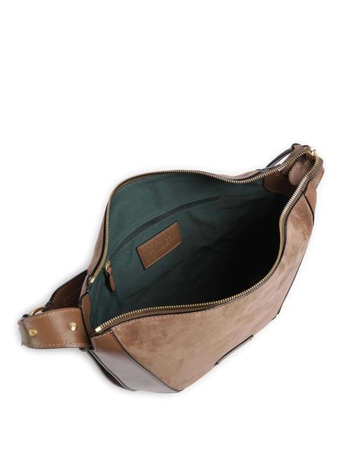 FEDORA Sac bandoulière, en cuir huître ab. or - Sacs pour Femme
