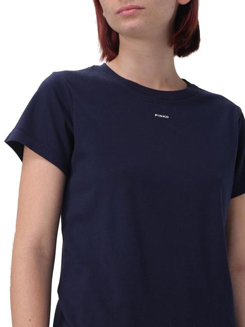 BASICO  T-shirt en cotton éclipse totale bleue - T-shirt