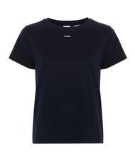 PINKO BASICO  T-shirt en cotton éclipse totale bleue - T-shirt - 4
