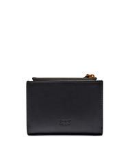 PINKO COMPACT  Portefeuille femme noir-or antique - Portefeuilles Femme - 3