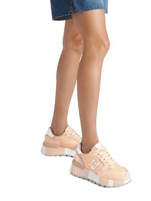 AMAZING 25 Baskets papaye - Chaussures Femme