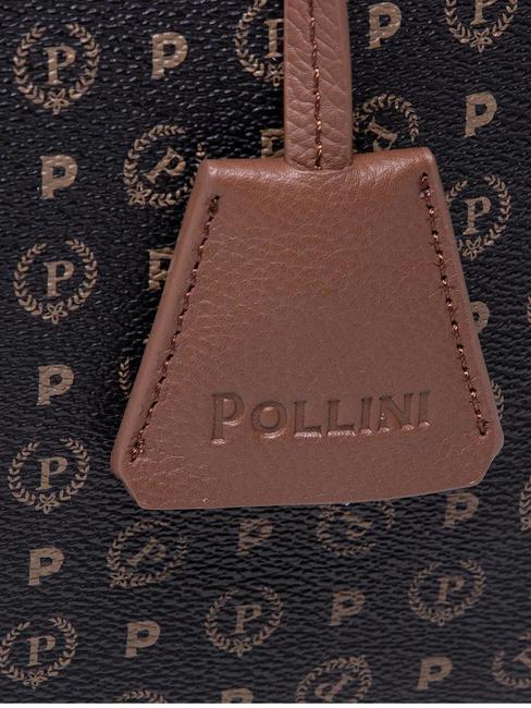 HERITAGE  Sac avec bandouli&egrave;re brun noir - Sacs pour Femme