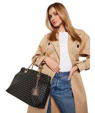POLLINI HERITAGE  Sac avec bandouli&egrave;re brun noir - Sacs pour Femme - 6