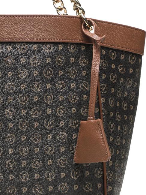 HERITAGE Sac bandouli&egrave;re, transformable brun noir - Sacs pour Femme