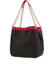 POLLINI HERITAGE Sac bandouli&egrave;re, transformable laque noire - Sacs pour Femme - 3