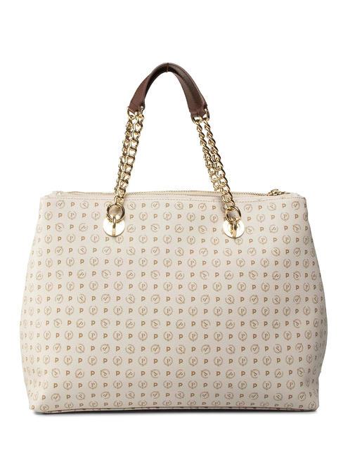 HERITAGE  Sac avec bandoulière ivoire / brun - Sacs pour Femme